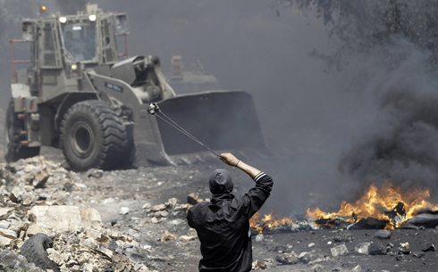 Clashes in Shuafat (Photo: AFP)