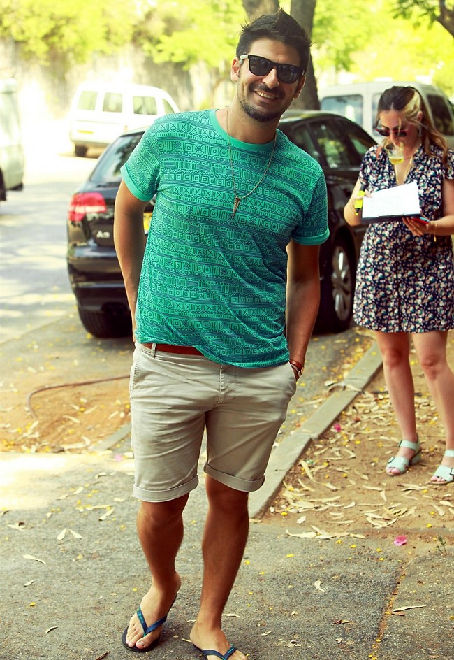 עוד אקס לרשימה. רותם כהן לנטלי דדון (צילום: אמיר מאירי)