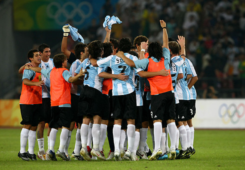 לפחות באולימפיאדות הם הצליחו. נבחרת ארגנטינה בבייג'ינג 2008 (צילום: gettyimages) (צילום: gettyimages)