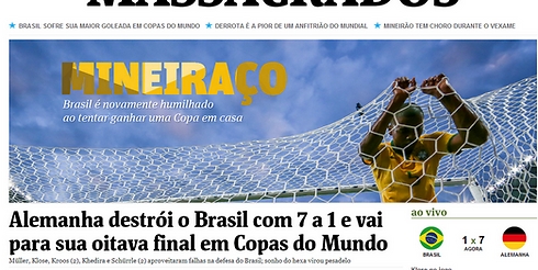 גם התקשורת הברזילאית נכנסה להלם ()