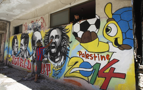 World Cup vs. Palestinian (Photo: AFP)