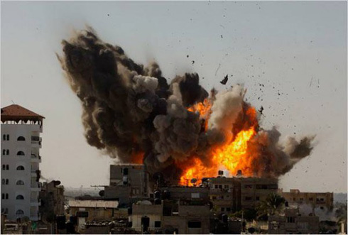 IAF attack on Gaza strip