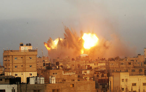 IAF strike on Gaza (Photo: AFP) (Photo: AFP)