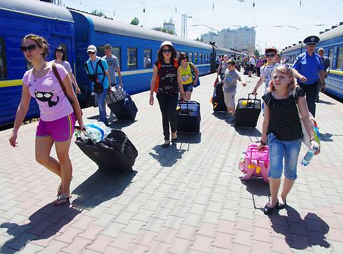 הרכבות מיושנות ברוסיה (צילום: AFP) (צילום: AFP)