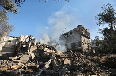 IAF strikes in Gaza (Photo: Reuters)