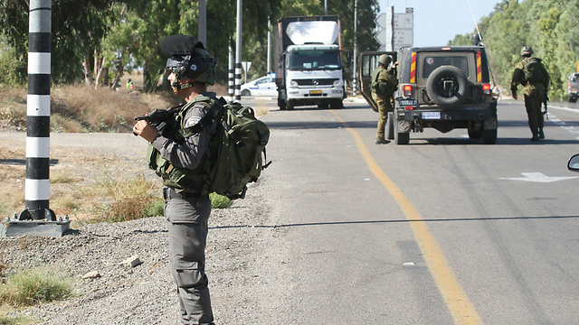 Security incident in the south (Photo: Ido Erez)
