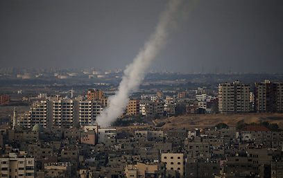Rocket fire from Gaza at Israel (Photo: AFP)