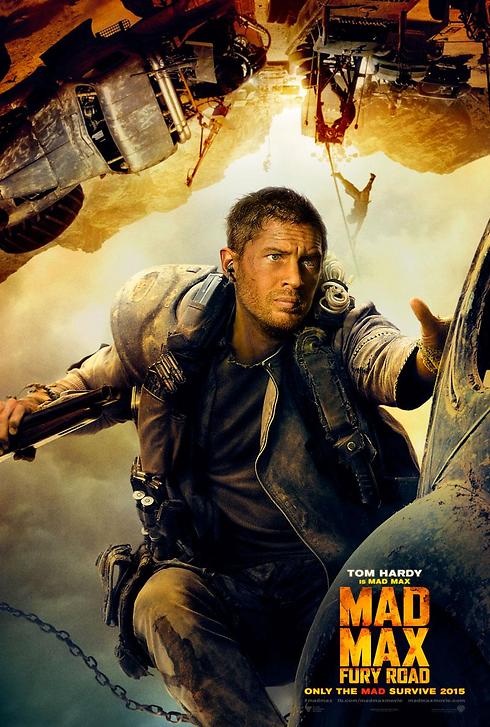 טום הארדי בפוסטר של "Mad Max: Fury Road" ()