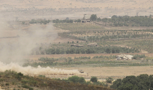 כוחות צה"ל באזור בית חנון (צילום: עידו ארז) (צילום: עידו ארז)