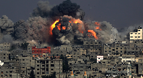 IAF attack in the Gaza Strip during the war (Photo: EPA)
