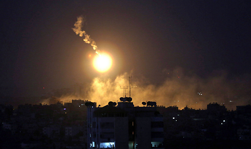 Overnight attacks in Gaza (Photo: EPA)