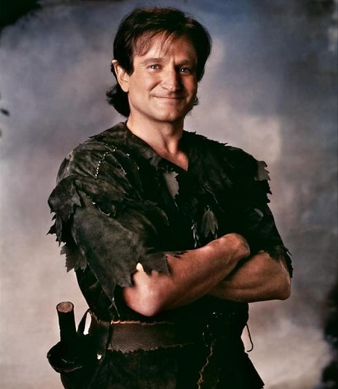 Williams as Peter Pan in 'Hook'