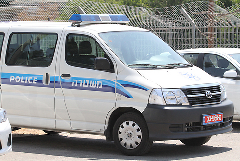 Israeli police van (Archive Photo: Oren Aharoni)