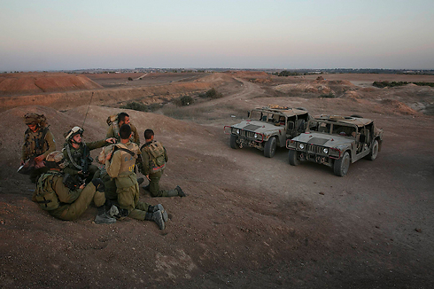 IDF forces in the Gaza Strip (Photo: Reuters)
