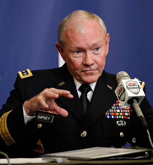 Chairman of the US Joint Chiefs of Staff, Gen. Martin Dempsey (Photo: AP)