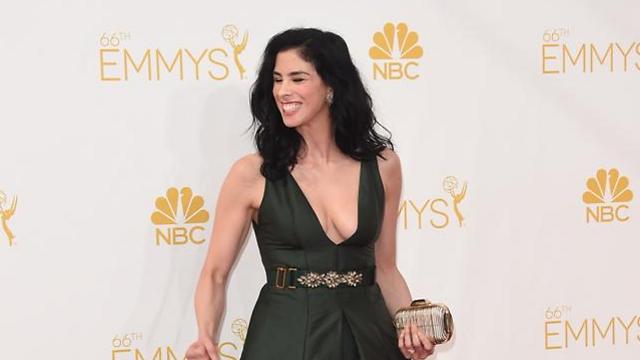Sarah Silverman at the Emmys (Photo: Getty Images)