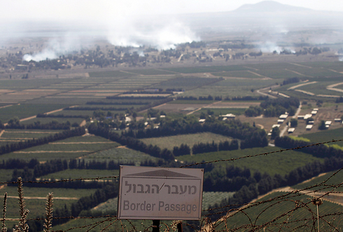 המורדים בגבול רמת הגולן (צילום: AFP) (צילום: AFP)