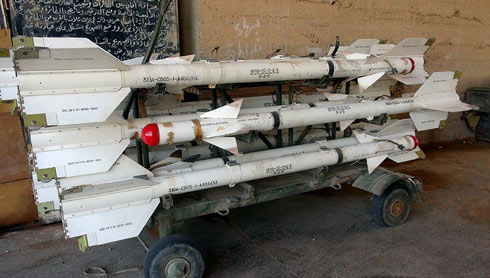 Missiles seized by ISIS in Syria (Photo: AP)