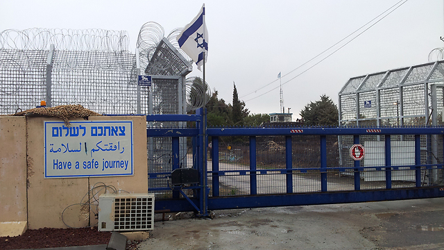 המעבר, בצד הישראלי (צילום: יואב זיתון ) (צילום: יואב זיתון )