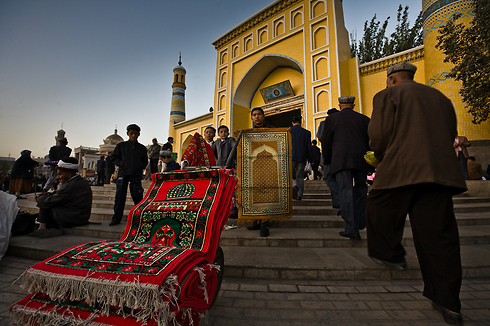 מסגד בקאשגאר, מערב סין (צילום: shutterstock) (צילום: shutterstock)