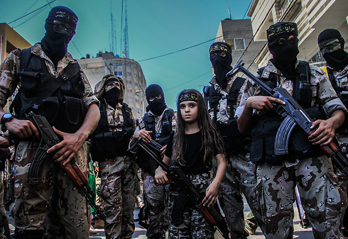 Hamas forces in Gaza (Photo: MCT)