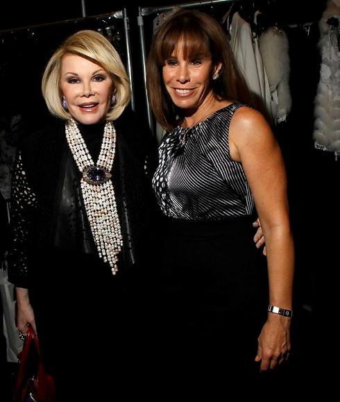 Joan Rivers with her daughter Melissa (Photo: Reuters)