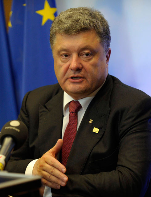 Ukrainian President Petro Poroshenko: Russia using 'direct and open aggression' in the east. (Photo: Reuters) (Photo: Reuters)