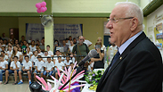 President Rivlin visits a school in Dimona