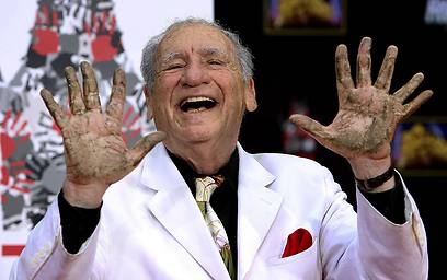 Mel Brooks and his extra finger (Photo: MCT) (Photo: MCT)