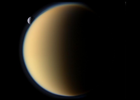 הירח טיטאן (צילום:  NASA/JPL/Space Science Institute) (צילום:  NASA/JPL/Space Science Institute)