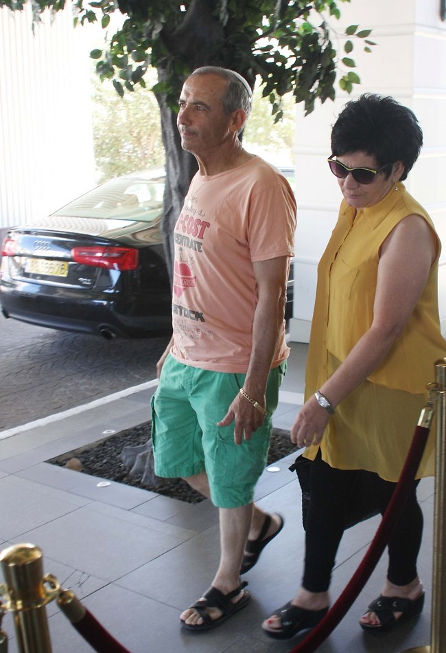 ההורים המאושרים. מרסל ויוסי טייב (צילום: מוטי לבטון)