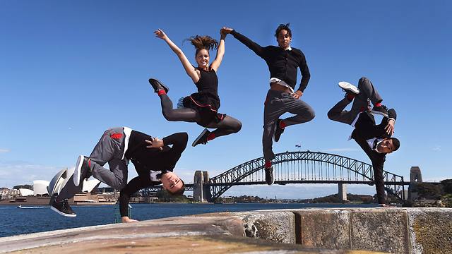 רקדני ברייקדאנס בסידני, אוסטרליה (צילום: AFP) (צילום: AFP)