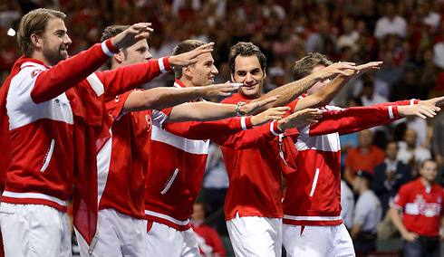 יזכו בתואר? נבחרת שווייץ (צילום: AFP) (צילום: AFP)