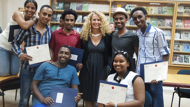 'Now we're able to help' - course graduates (Photo: Laurie Lijnders) (Photo: Laurie Lijnders)