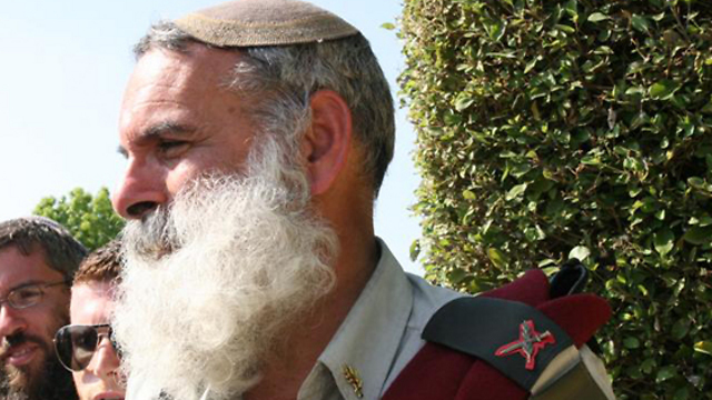 הרב רונצקי בתקופת שירותו כרבצ"ר (צילום: אורלי זיילר) (צילום: אורלי זיילר)