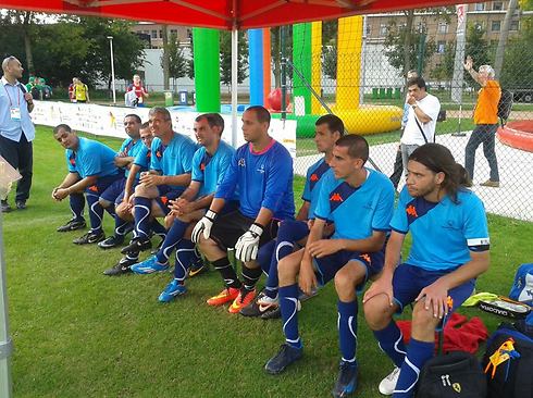 נבחרת הכדורגל הישראלית (צילום: ראובן אסטרחן) (צילום: ראובן אסטרחן)