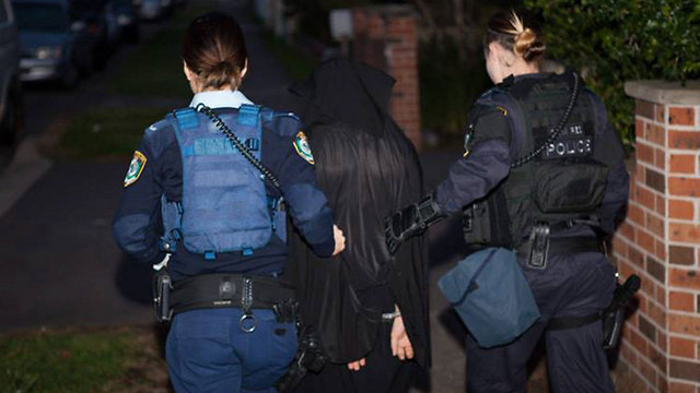 September counterterrorism raids in Sydney (Photo: EPA/File)