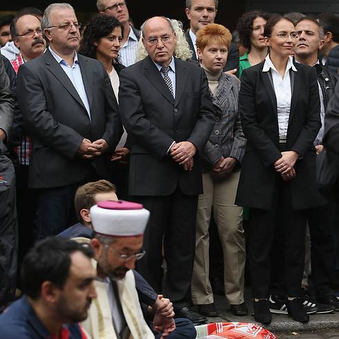 German politicians join Muslims for protest against the Islamic State (Photo: Gettyimages) (Photo: Gettyimages)