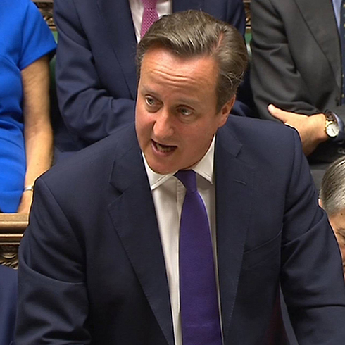 David Cameron speaking before the House of Commons Friday. (Photo: Reuters) (Photo: Reuters)