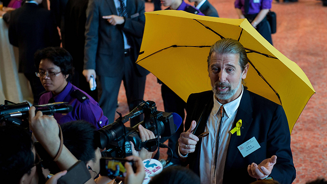 חבר מועצת הונג קונג פול זימרמן (צילום: AFP) (צילום: AFP)