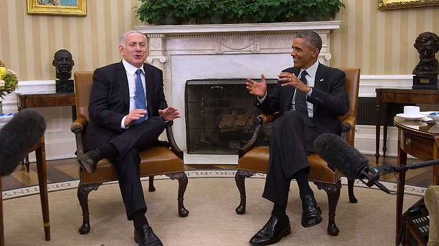 Netanyahu and Obama at the White House. Frosty relationship. (Photo: AFP)