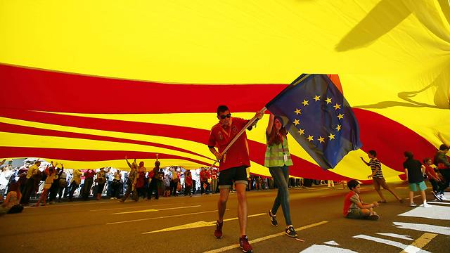 עצמאות קטלוניה הייתה משפיעה על מעמדה באיחוד האירופי (צילום: רויטרס) (צילום: רויטרס)