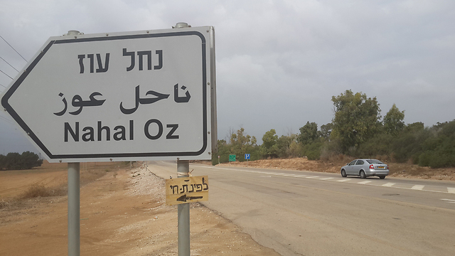 Back to the old access road (Photo: Roee Idan)