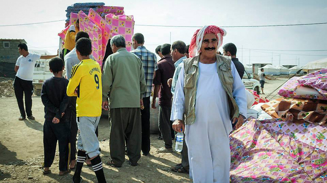 Yazidi refugees fleeing Iraq (Photo: Israid)