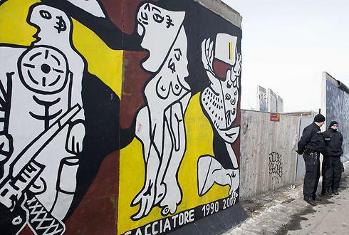 חומת ברלין (צילום: AFP)