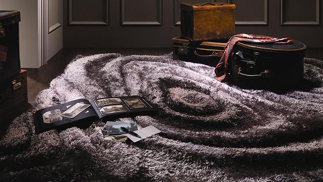 שטיחים גדולים בעלי פלומת שיער ארוכה מתאימים לאווירה חורפית (צילום: צמר שטיחים יפים) (צילום: צמר שטיחים יפים)