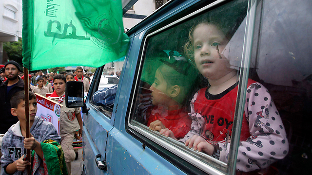 הילדים משלמים את המחיר גם בצפון הרצועה (צילום: רויטרס) (צילום: רויטרס)