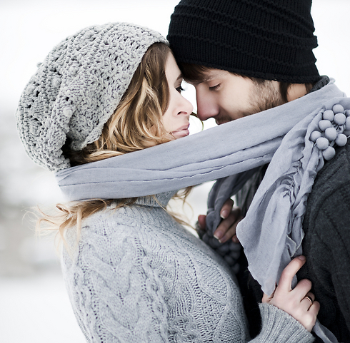 הכי רומנטי חבר בחורף (צילום: shutterstock) (צילום: shutterstock)
