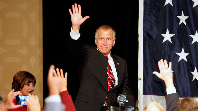 Republican challenger Thom Tillis narrowly beats Democrat Kay Hagan in North Carolina (Photo: Reuters)