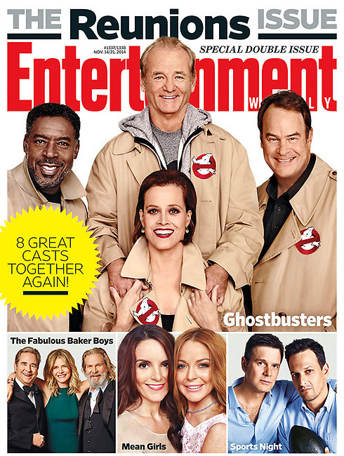 מכסחי השדים על שער מהדורת האיחודים של Entertainment Weekly (Entertainment Weekly) (Entertainment Weekly)